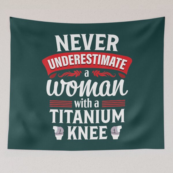 Item preview, Knee Replacement Woman Surgery Recovery designed and sold by JuroXeko.