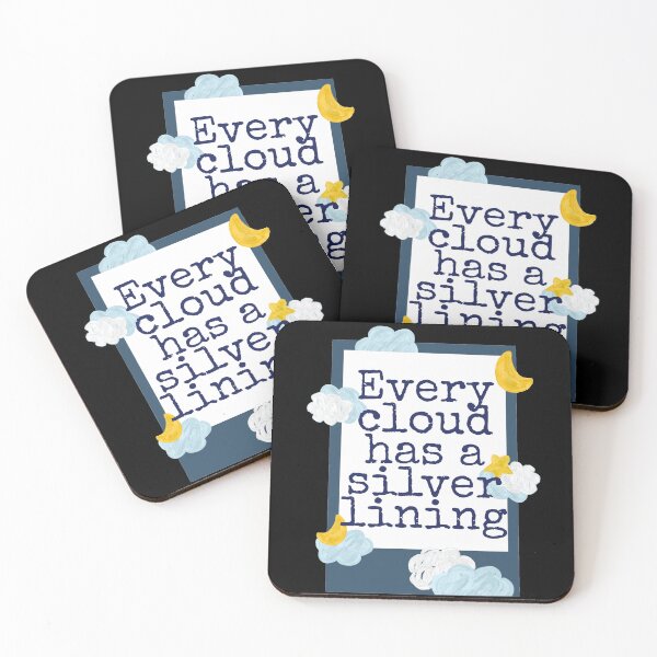Item preview, Every cloud has a silver lining  designed and sold by Mialunaa.