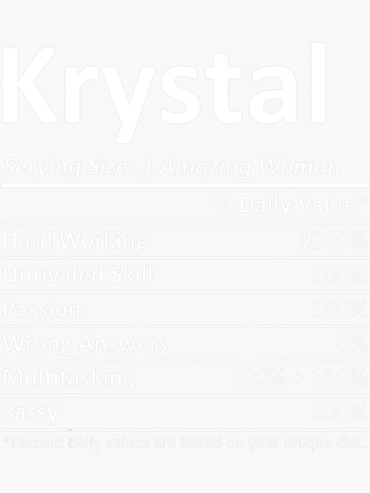 krystal-nutrition-personalized-name-christmas-sticker-for-sale-by-juroxeko-redbubble