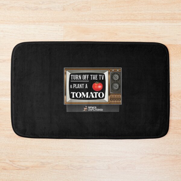 Item preview, Spags Unfiltered - Turn Off the TV and Plant a Tomato T-Shirt designed and sold by Tourane-Navy.