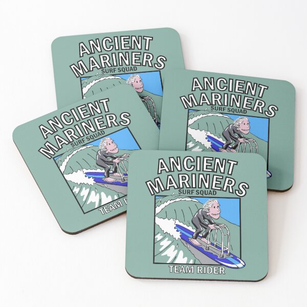 Item preview, Ancient Mariners Surf Squad Print designed and sold by ArtworkByLaurie.