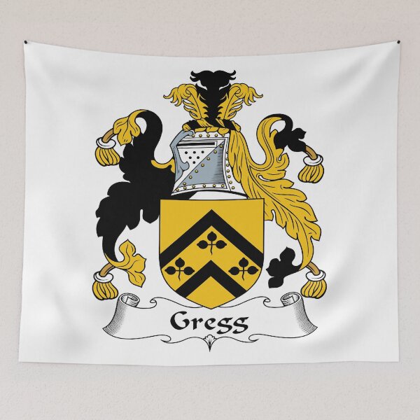 Item preview, Gregg designed and sold by HaroldHeraldry.