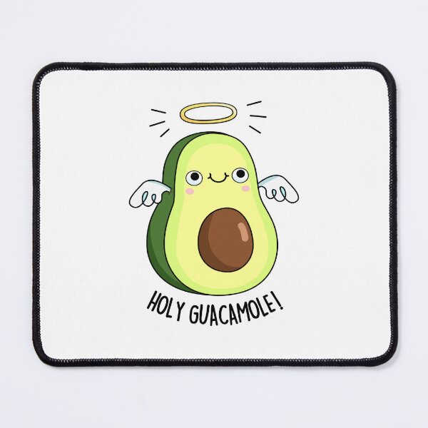 Item preview, Holy Guacamole Funny Avocado Puns designed and sold by punnybone.