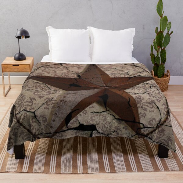 Item preview, vintage damask rustic western country  star designed and sold by LEILA ART SPACE.