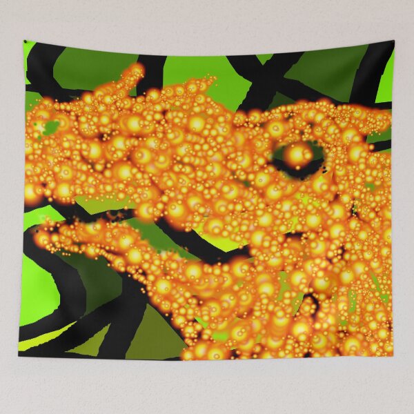 Item preview, Mosaic Pattern With Abstract Sea Dragon Head Artwork29 D1 Production designed and sold by SelfUpgrade.