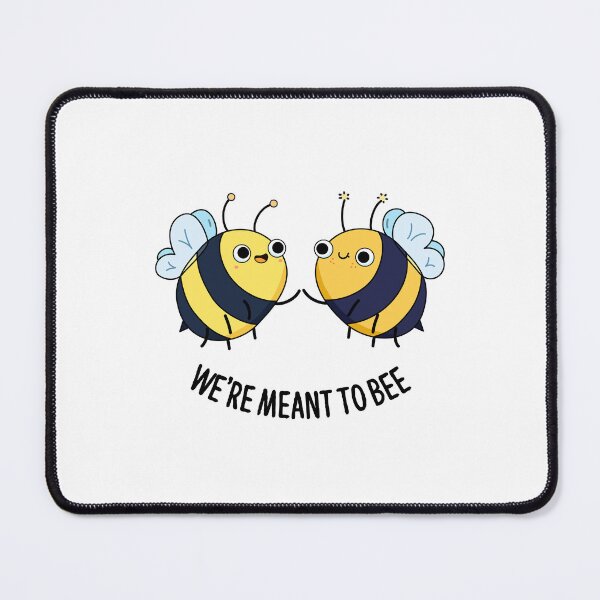 Item preview, We're Meant To Be Funny BFF Bee Puns  designed and sold by punnybone.