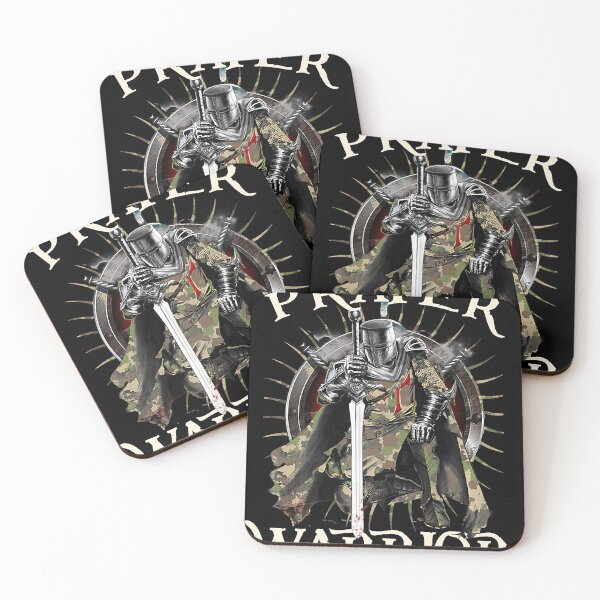 Item preview, Christian Prayer Warrior Green Camo Cross Religious Messages Premium designed and sold by nedrae.
