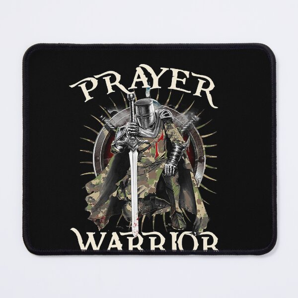 Item preview, Christian Prayer Warrior Green Camo Cross Religious Messages Premium designed and sold by nedrae.