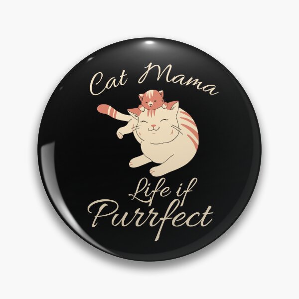 Item preview, Cat Mama Life Is Purrfect designed and sold by Planet Agora.