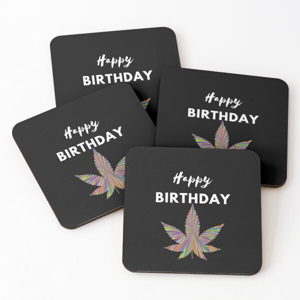 Item preview, Cannabis - Happy Birthday designed and sold by BestDesignbySof.