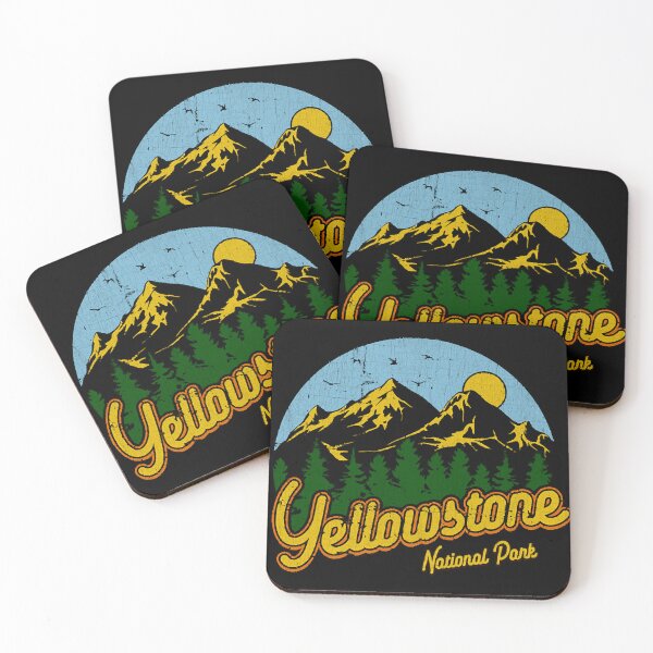 Artikelvorschau, Weinlese-Yellowstone-Park-T - Shirt entworfen und verkauft von Permission209.