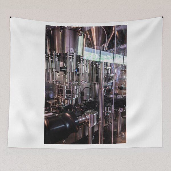 Item preview, Automated Wine Bottling on Conveyor Belt in Factory designed and sold by Mats Silvan.