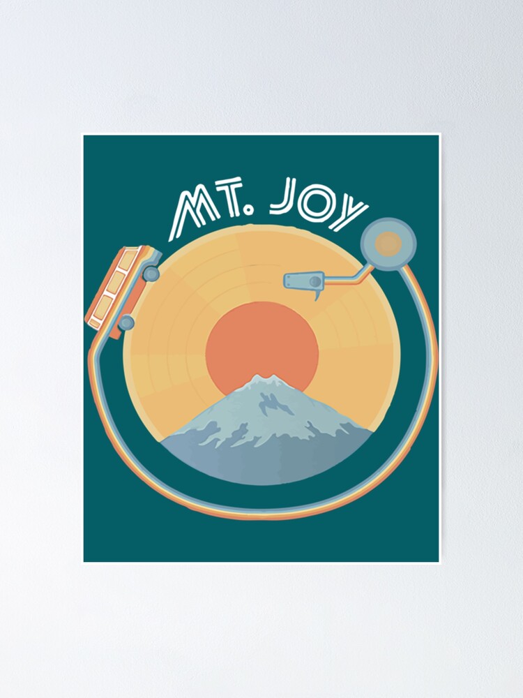 "Mt Joy Merch Record " Poster for Sale by NobleNancie Redbubble