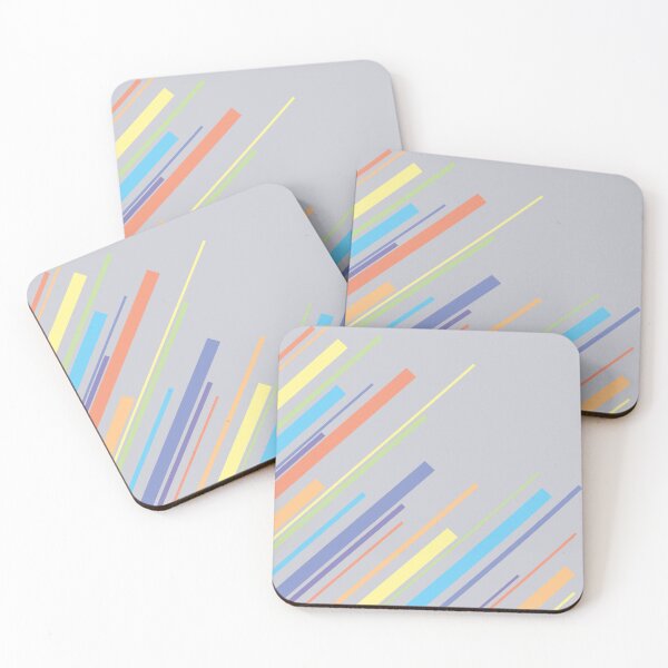 Artikelvorschau, Diagonalen - Pastellregenbogen entworfen und verkauft von LAEC-Shop.