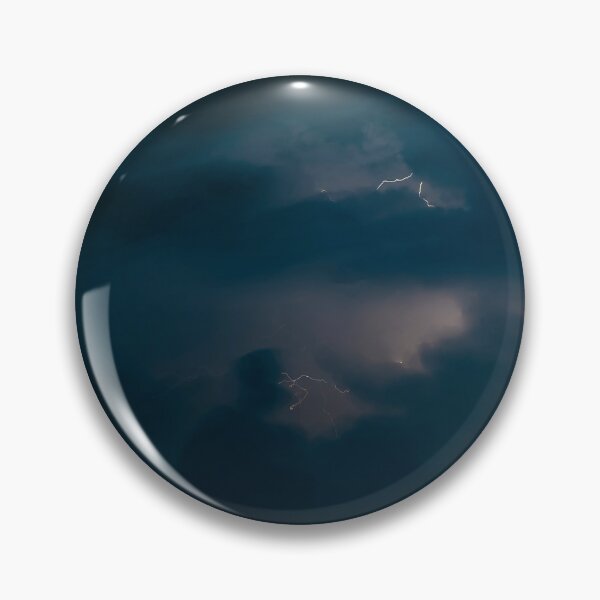 Item preview, Beautiful Lightning Strikes and Clouds at Night on Mountain designed and sold by Mats Silvan.