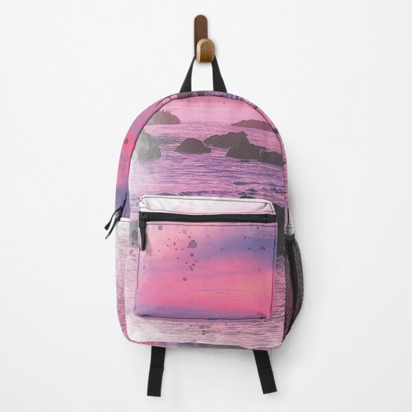 Item preview, Pink Purple Sunset - Watercolor Painting designed and sold by Unaiza Khalid.