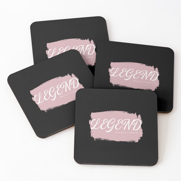 Item preview, Legend, because I said so. Pink lipstick designed and sold by BeebopGraphics.