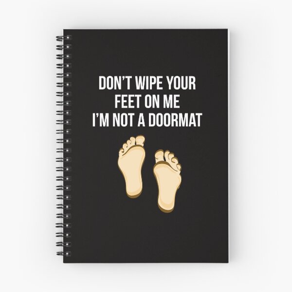 Item preview, I'm not a doormat designed and sold by Slogans4u.