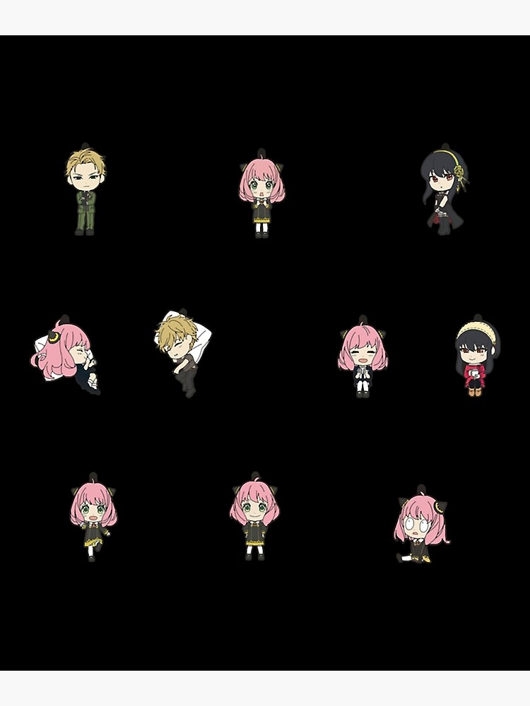 "spy x family pack" Poster for Sale by KhuNhinh Redbubble