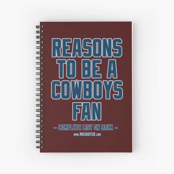 No Reasons To Be a Dallas Cowboys Fan, Cowboys Suck, Funny Gag