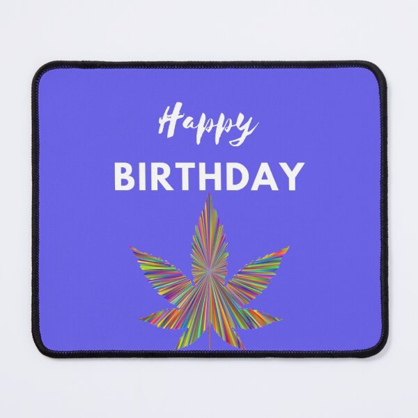 Item preview, Cannabis - Happy Birthday designed and sold by BestDesignbySof.