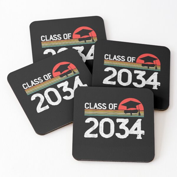 Item preview, Back To School Vintage Class Of 2034 Grow With Me Graduation T-Shirt designed and sold by BehmeJenell.