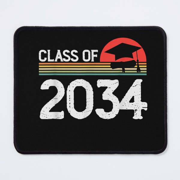 Item preview, Back To School Vintage Class Of 2034 Grow With Me Graduation T-Shirt designed and sold by BehmeJenell.