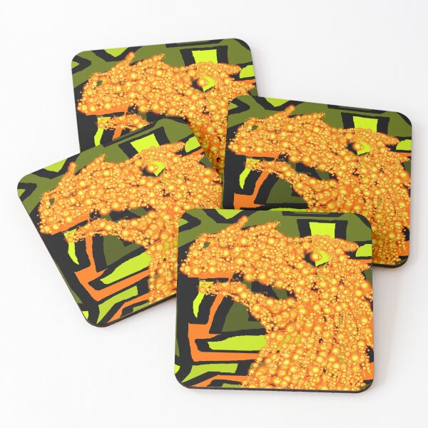 Item preview, Mosaic Pattern With Abstract Sea Dragon Head Artwork30 D1 Production designed and sold by SelfUpgrade.