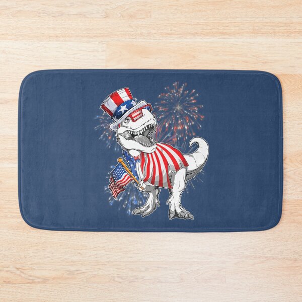 Item preview, Dinosaur T-Rex 4Th Of July Boys Kids American Flag Dino designed and sold by MinhDac.
