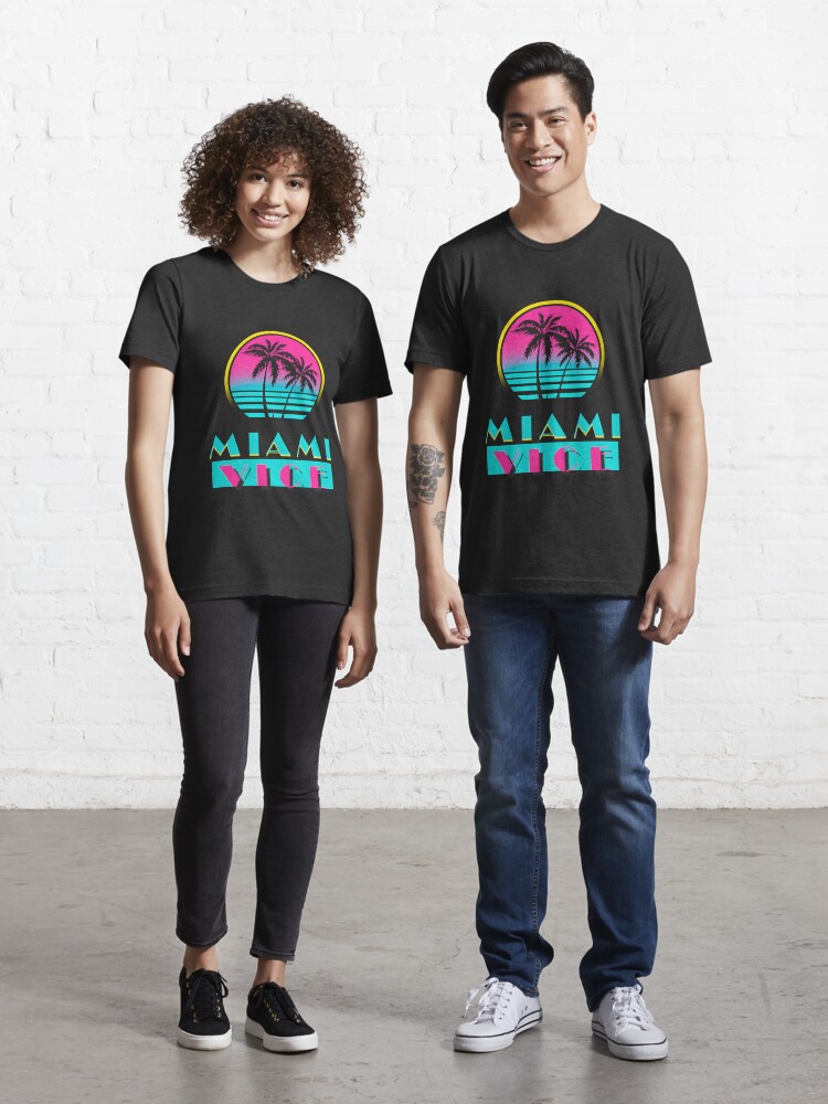 Miami Vice T-Shirt Essential T-Shirt for Sale by Dubious656