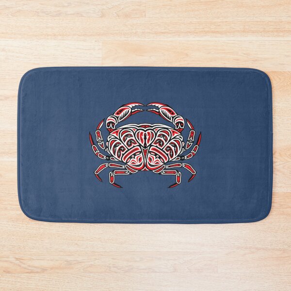 Item preview, Dungeness Crab Fisherman Northwest Art Native American designed and sold by MinhDac.