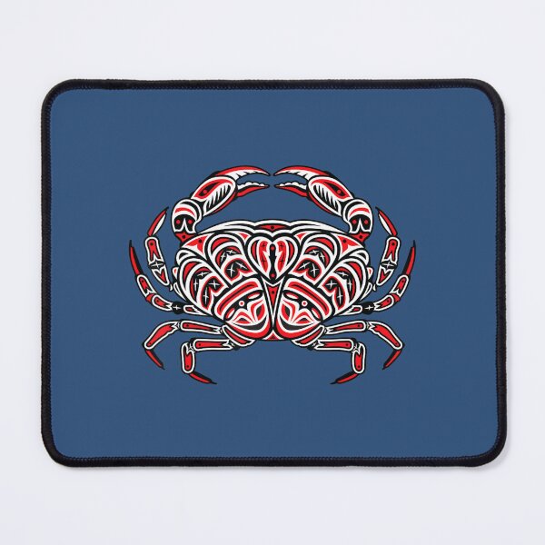 Item preview, Dungeness Crab Fisherman Northwest Art Native American designed and sold by MinhDac.