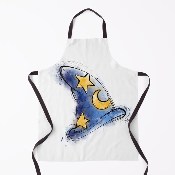 Item preview, Magician hat watercolor sketch designed and sold by Gopsi-art.