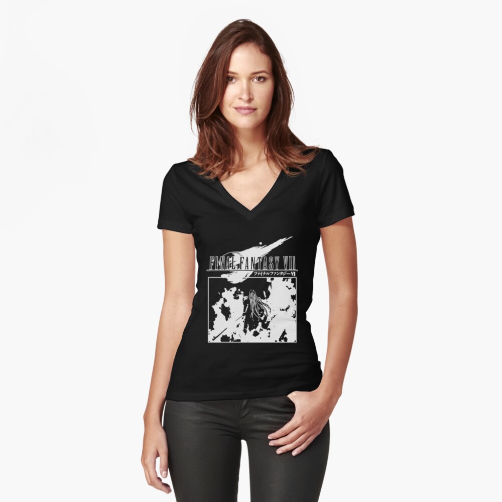 Item preview, Fitted V-Neck T-Shirt designed and sold by WellingtonAdams.
