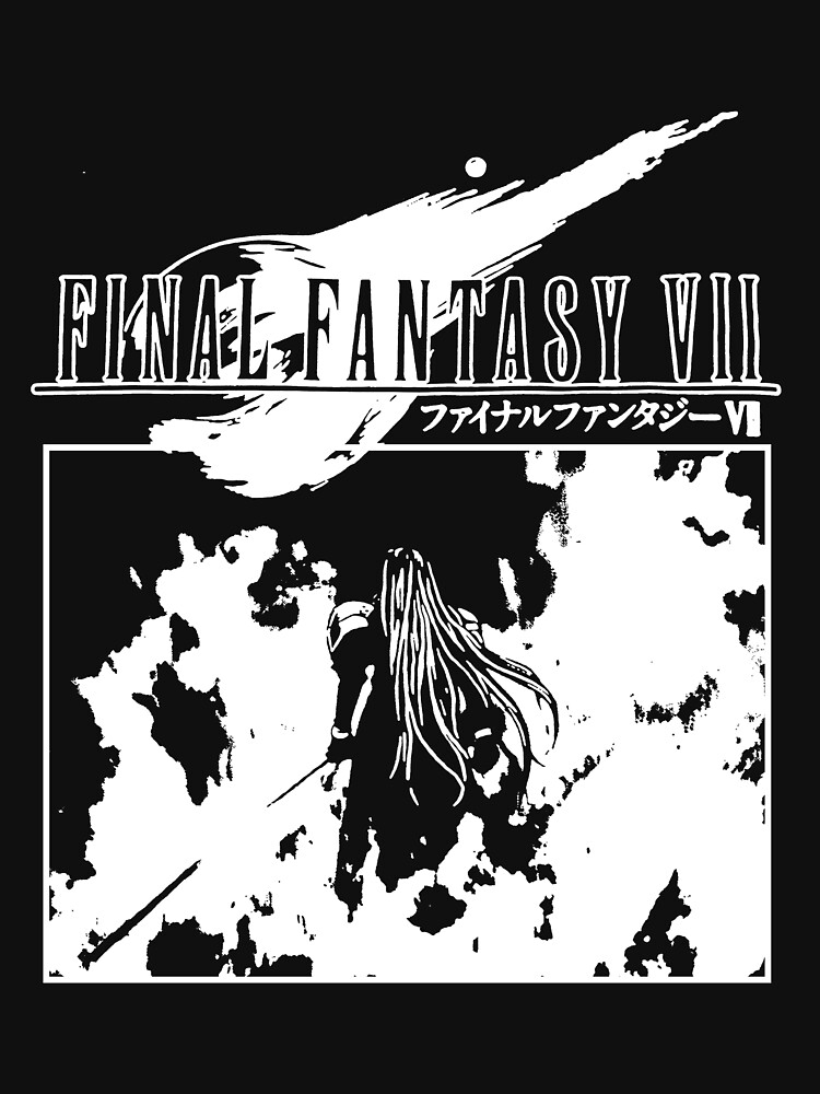 Thumbnail 7 of 7, Essential T-Shirt, Final Fantasy White designed and sold by WellingtonAdams.