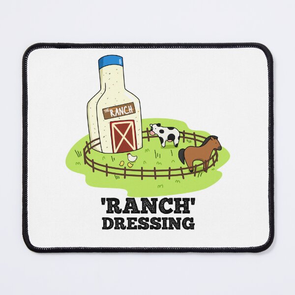 Item preview, Ranch Dressing Funny Food Puns  designed and sold by punnybone.