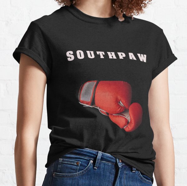 Printify The Southpaw Baseball T-Shirt Red / L