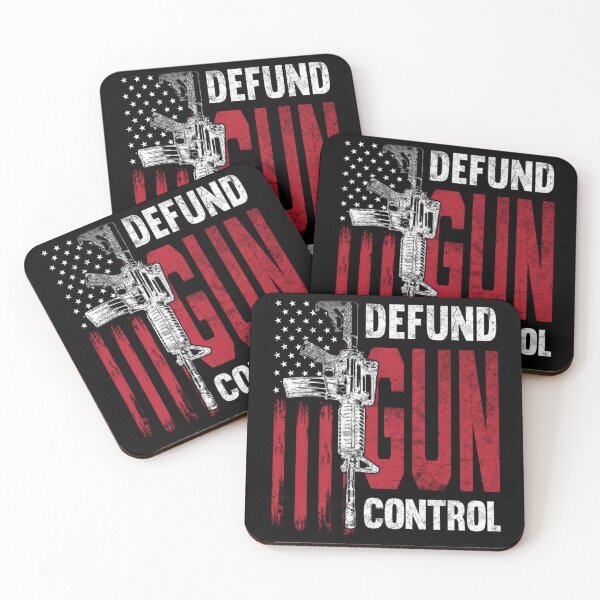 Item preview, Defund Gun Control 2Nd Amendment Progun Ar15 Usa Flag designed and sold by RoseBinn.