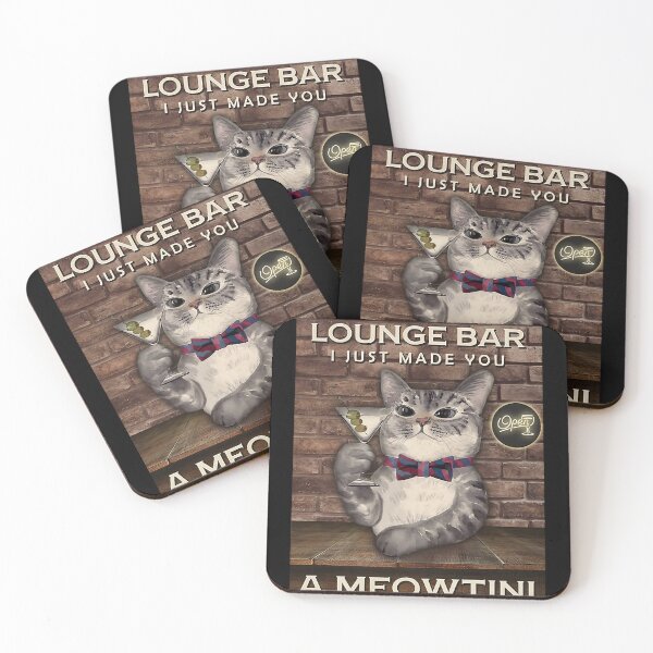 Item preview, A Meowtini Shaken, Not Purred  designed and sold by JamesKennedy24.