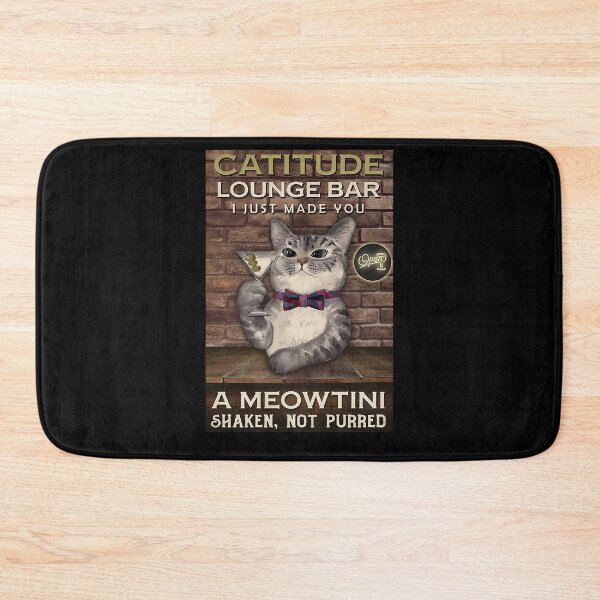 Item preview, A Meowtini Shaken, Not Purred  designed and sold by JamesKennedy24.