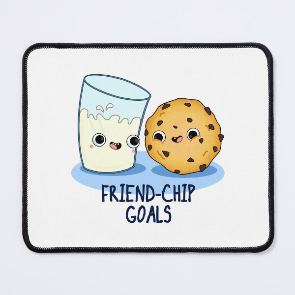 Item preview, Friend-Chip Goals Funny Friend Puns designed and sold by punnybone.