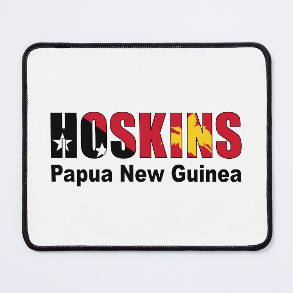 Item preview, Hoskins with Papua New Guinea Flag PNG designed and sold by PNG-pikinini.