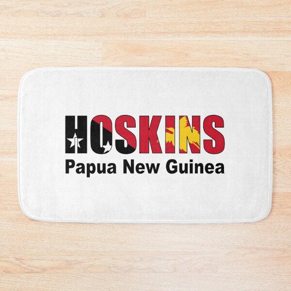 Item preview, Hoskins with Papua New Guinea Flag PNG designed and sold by PNG-pikinini.