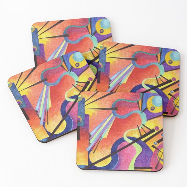 Item preview, Grouping art by wassily kandinsky classic poster  designed and sold by Golido.