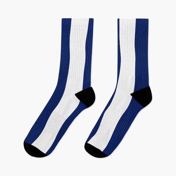 Item preview, Nautical blue vertical stripes pattern designed and sold by StudioBarcelona.