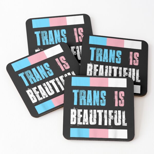 Item preview, PROUD TRANS IS BEAUTIFUL Transgender Pride designed and sold by alecaddyson0.