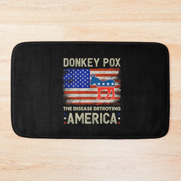 Item preview, Donkey Pox The Disease Destroying America Donkeypox Back T-Shirt designed and sold by Tourane-Navy.