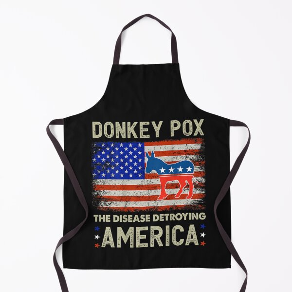 Item preview, Donkey Pox The Disease Destroying America Donkeypox Back T-Shirt designed and sold by Tourane-Navy.