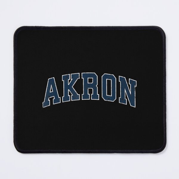 Item preview, Akron Ohio Oh Vintage Sports Navy designed and sold by RoseBinn.