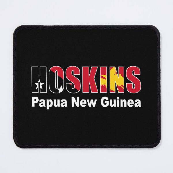 Item preview, Hoskins with Papua New Guinea Flag PNG designed and sold by PNG-pikinini.